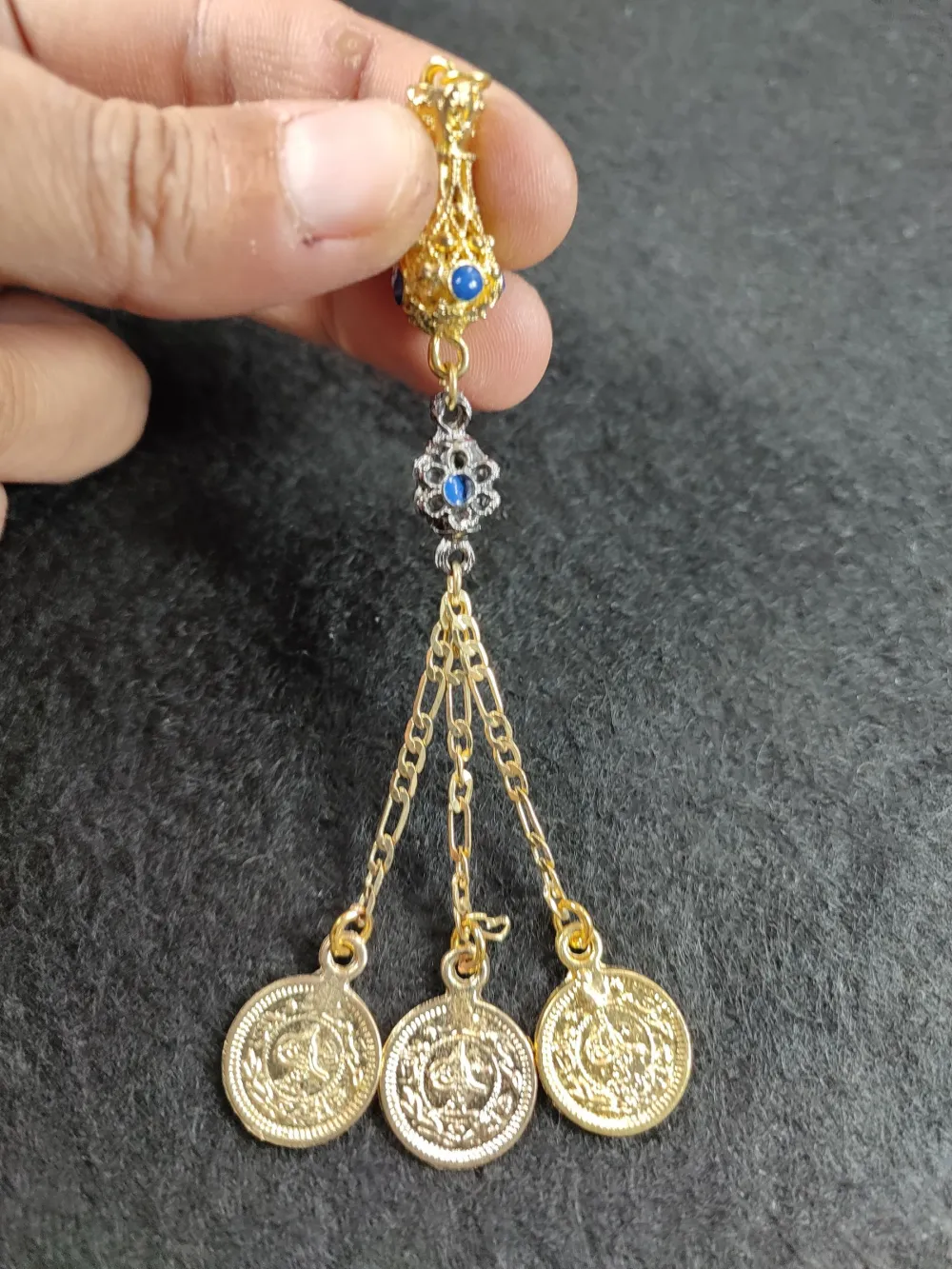 Alman Gümüş Tesbi̇h Püskülü küçük resim 2