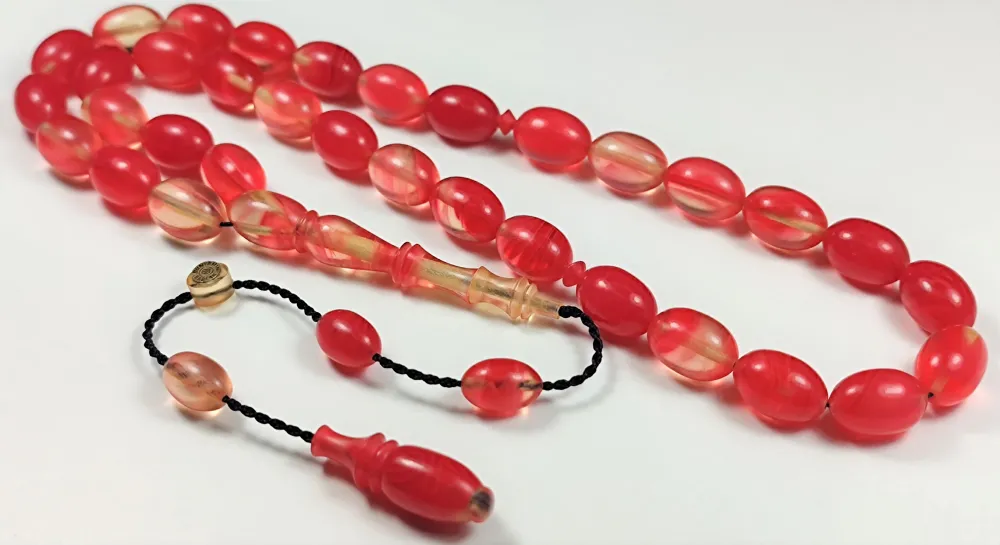 Bünyami̇n Barlak Usta İşi̇ İmzalı Mühürlü İmame Oturtma Ateş-İ Kehri̇bar küçük resim 2