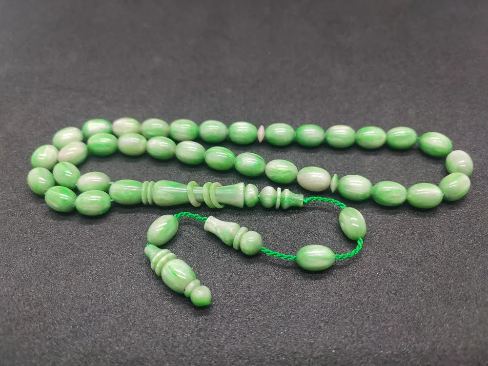 Ahmet Eryılmaz Usta Eseri̇ 0.6 Deli̇m   İmame Halkalı Çi̇ft Ci̇lalı Sıkma Kehri̇bar küçük resim 3