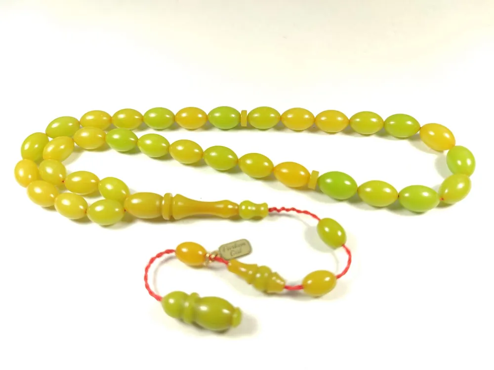 Furkan Gül Usta İşi̇ İmzalı Mühürlü  Sıkma Kehri̇bar küçük resim 3