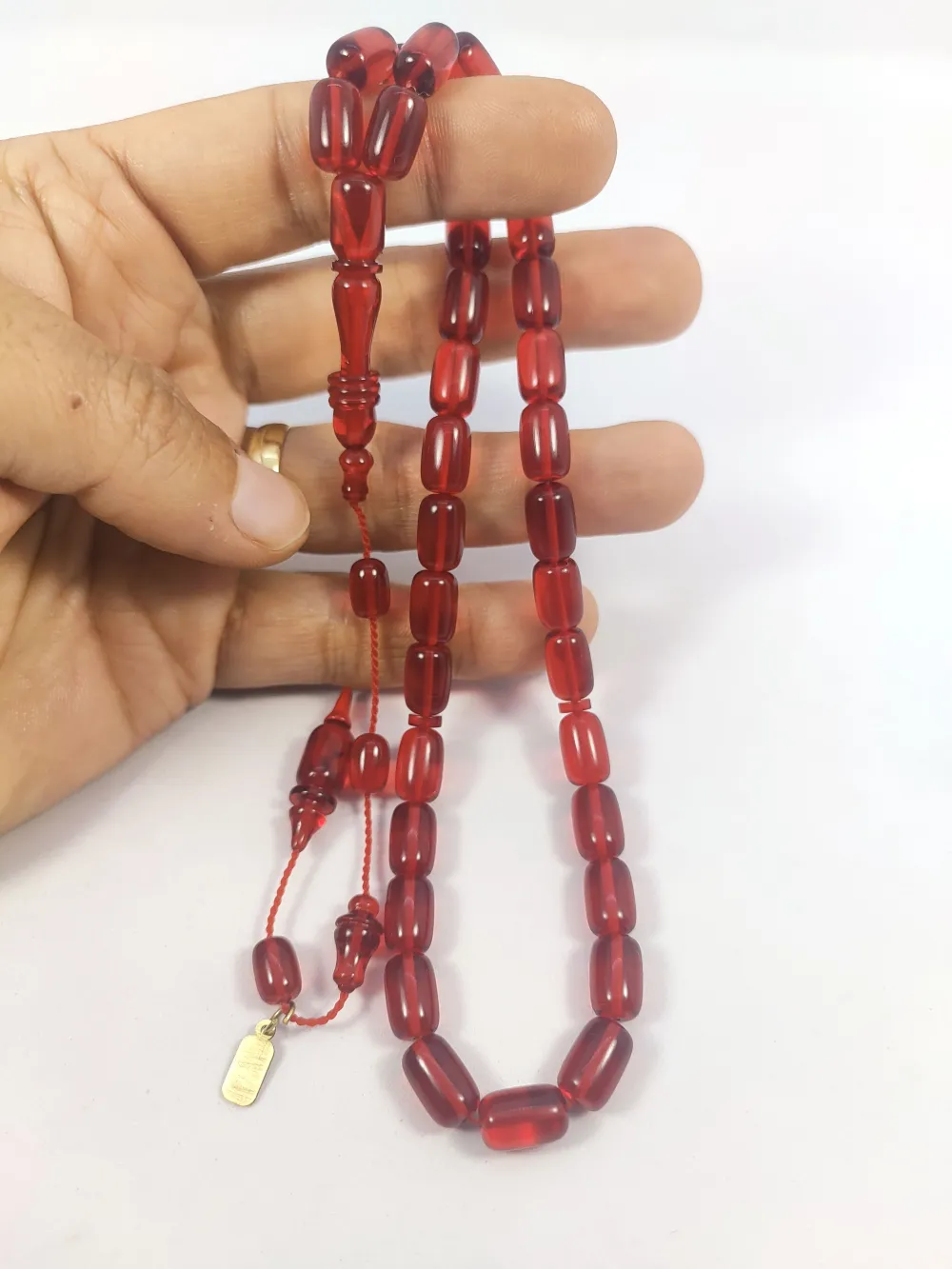 Ayhan Turan Usta Eseri̇ Halkalı İmame Çi̇ft Kat Zar Kehri̇bar küçük resim 4