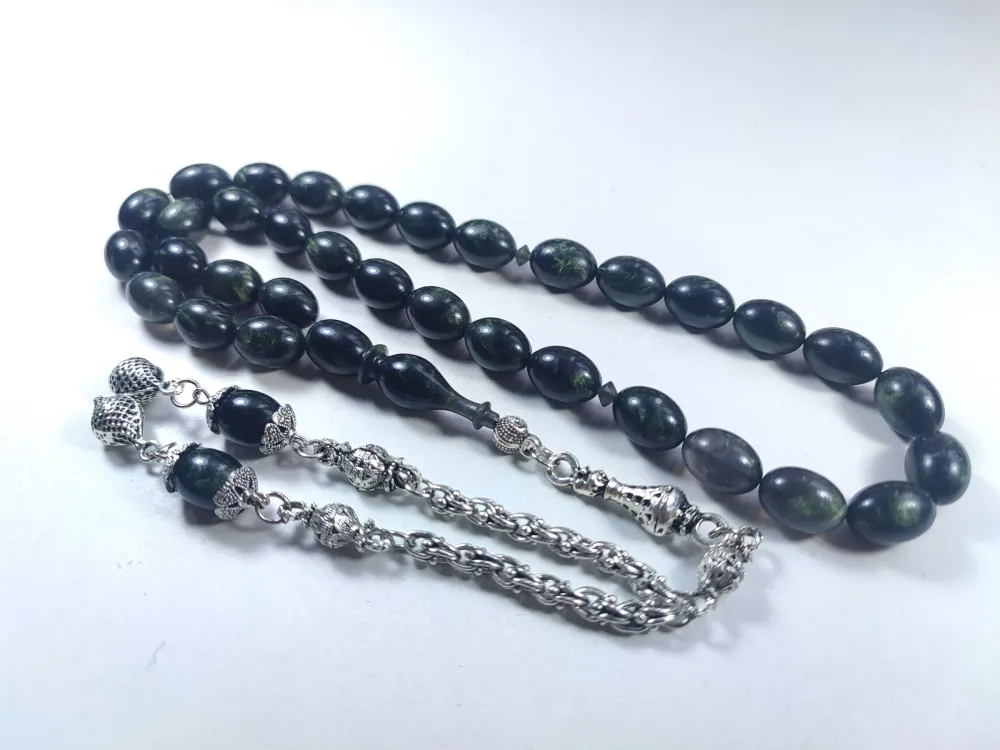 Gümüş Kaplama Püsküllü Mühürlü Senteti̇k Opal küçük resim 3