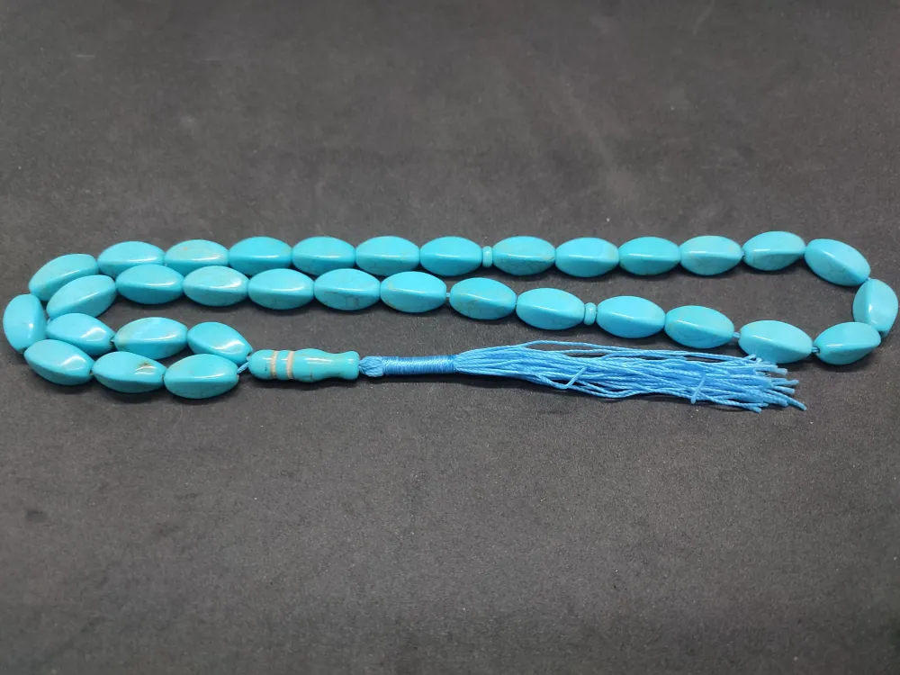 Başka Yerde Yok!!! Kolye Model Naturel Ari̇zona Fi̇ruze küçük resim 3