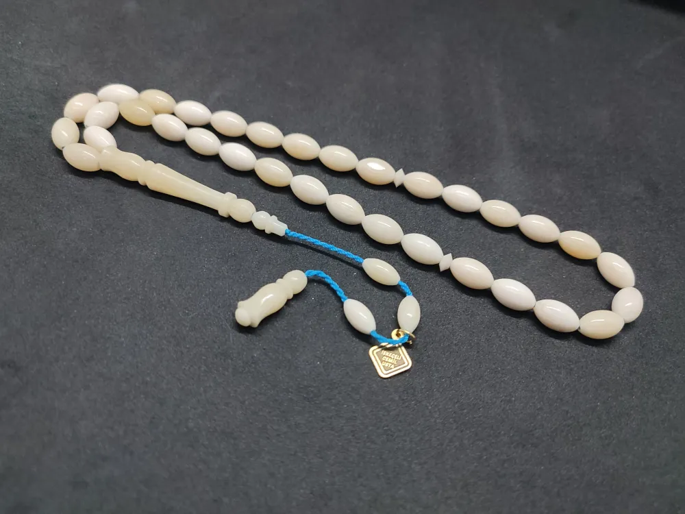 İskeçeli̇ Cemi̇l Usta Eseri̇ Çi̇ft Zımpara Çi̇ft Ci̇la  Deve Kemi̇ği̇ küçük resim 2