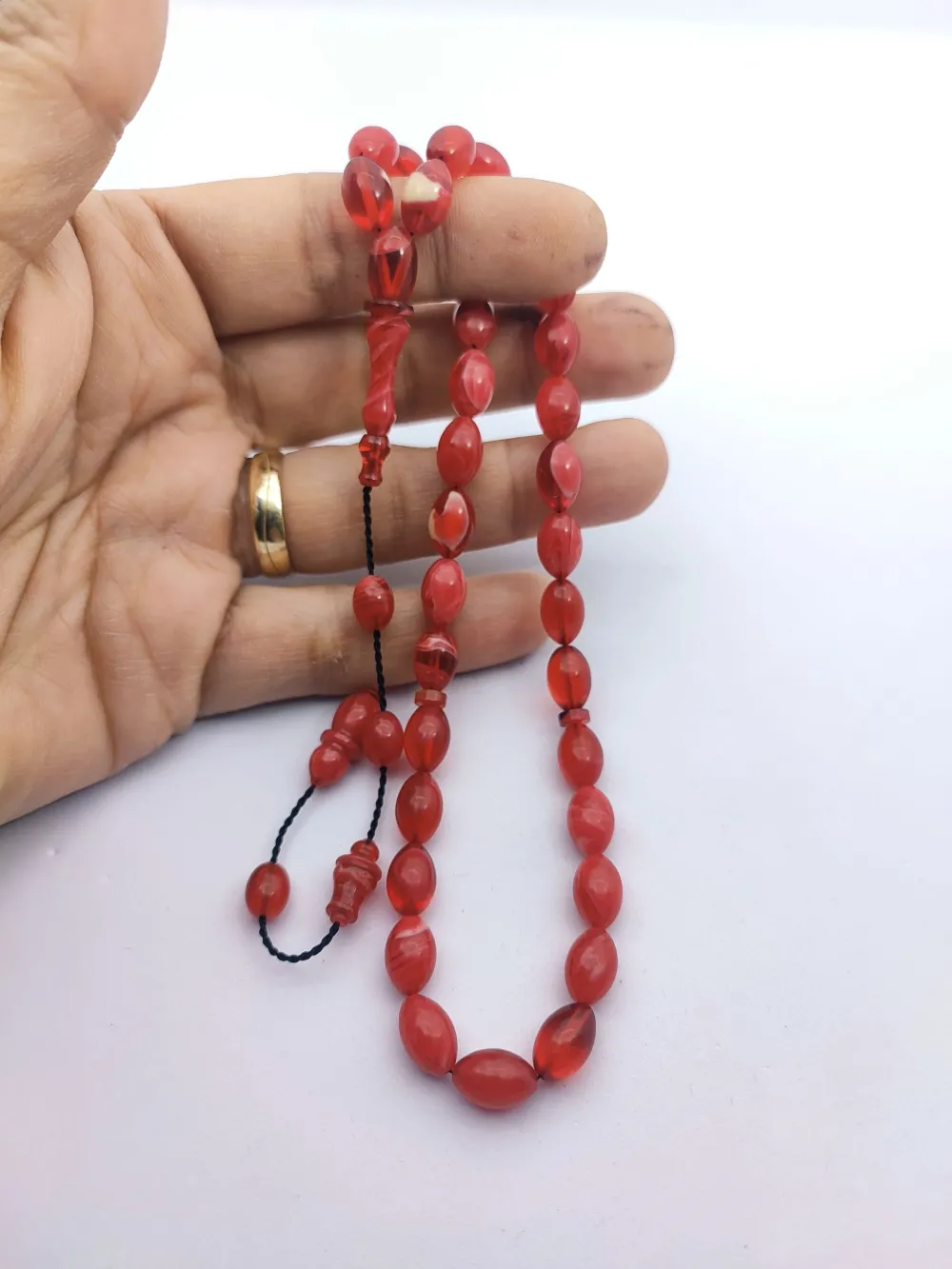 Ahmet Eryılmaz Usta Eseri̇ 0.6 Deli̇m Çi̇ft Ci̇lalı Alman Sıkma Kehri̇bar küçük resim 5