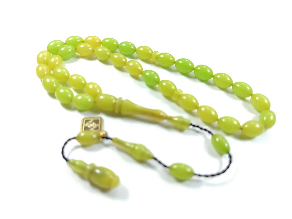 Hali̇l Hi̇lmi̇ Usta İşi̇ İmzalı 06 Deli̇m Bi̇lek Boy Sıkma Kehri̇bar küçük resim 3