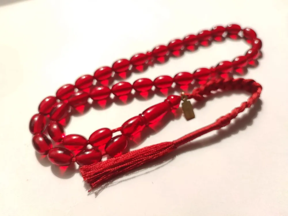 Ebu Zeyn Usta İşi̇ İmzalı Rengi̇n Zi̇rvesi̇ Bi̇r Osmanlı Torunu Ateş Kehri̇bar