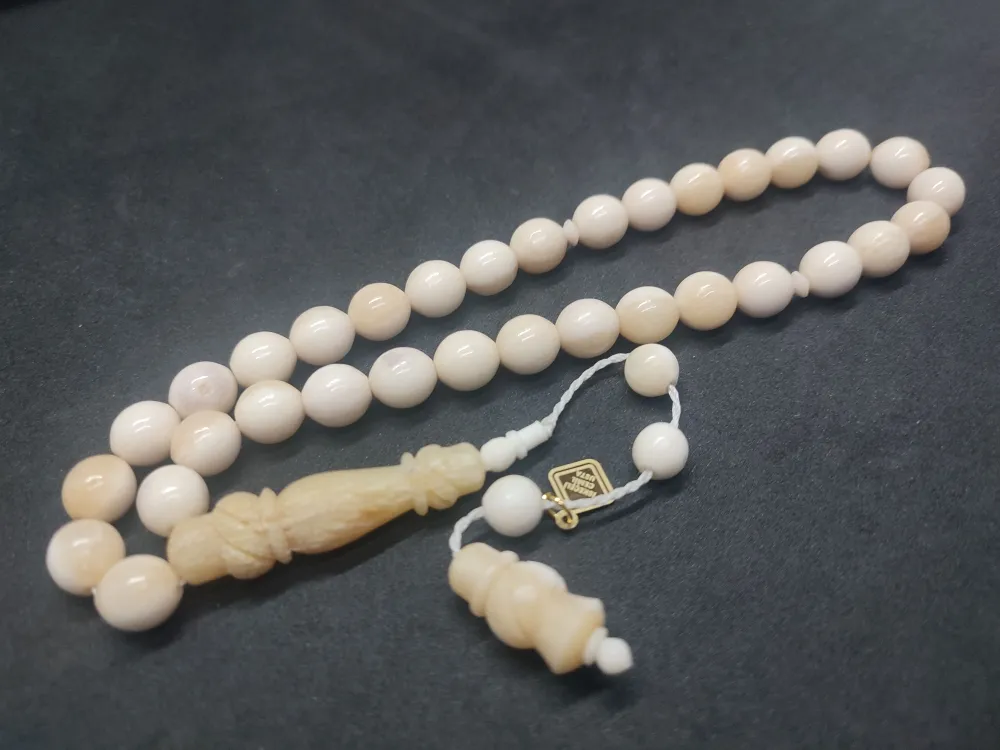 İskeçeli̇ Cemi̇l Usta Eseri̇ İmame Hi̇tame Kalem İşçi̇li̇kli̇ Naturel Bali̇na Kemi̇ği̇