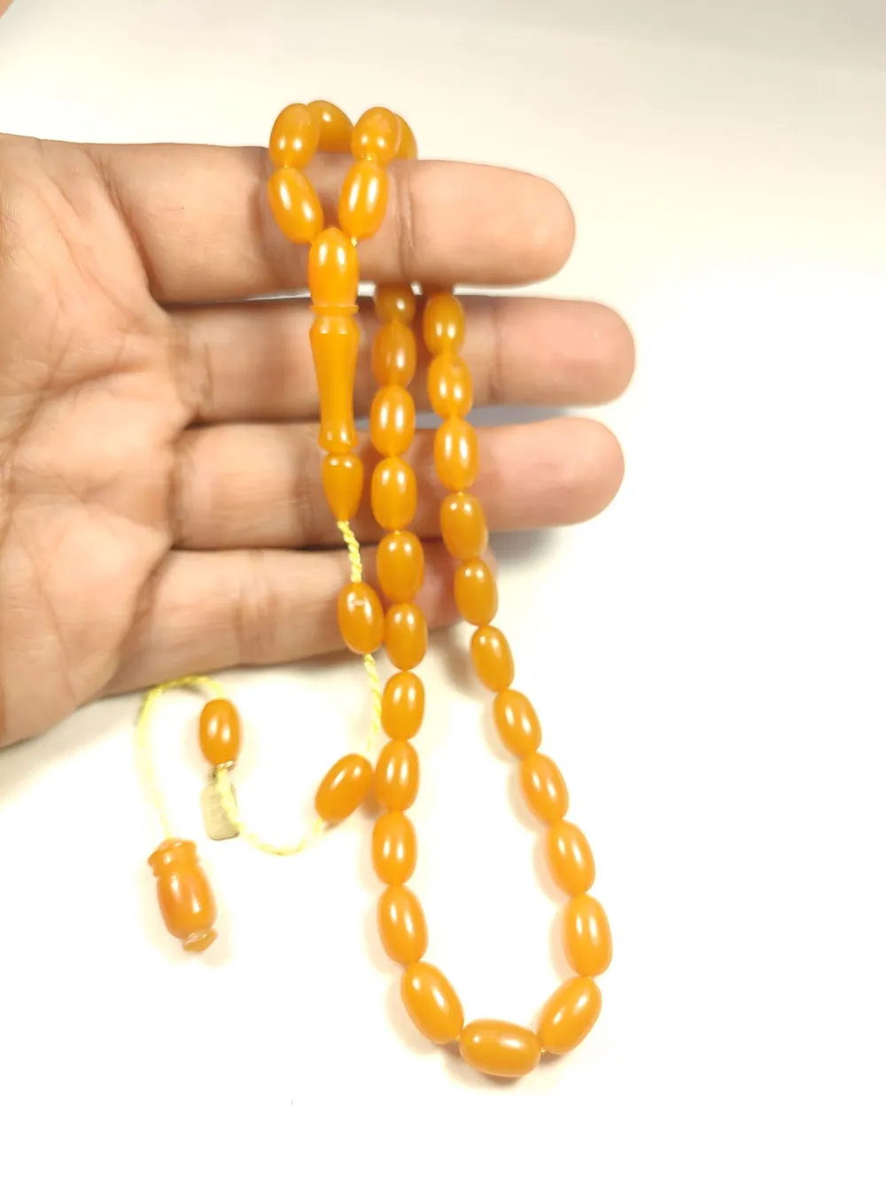 Mesut Elma Usta Eseri̇ İmzalı Kondüsyon Hari̇kası Sıkma Kehri̇bar küçük resim 5