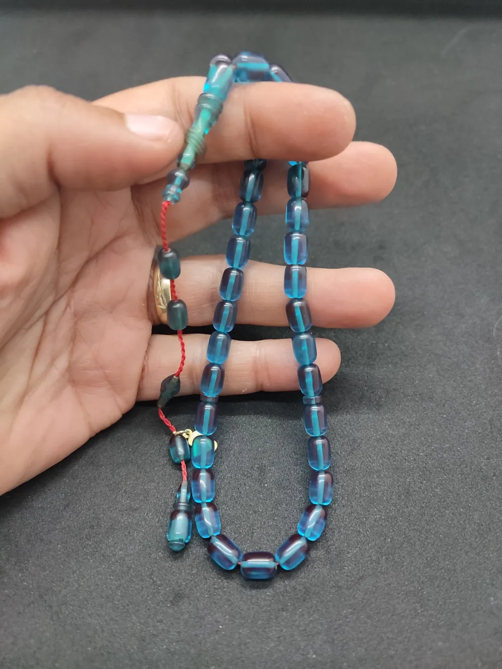 Furkan Gül Usta Eseri̇ El Boy İmame Halkalı Ateş-İ Kehri̇bar küçük resim 2