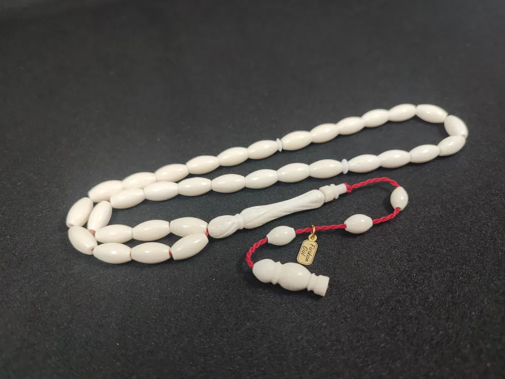 Furkan Gül Usta Eseri̇ İmame Kalem Oyma Naturel Deve Kemi̇ği̇