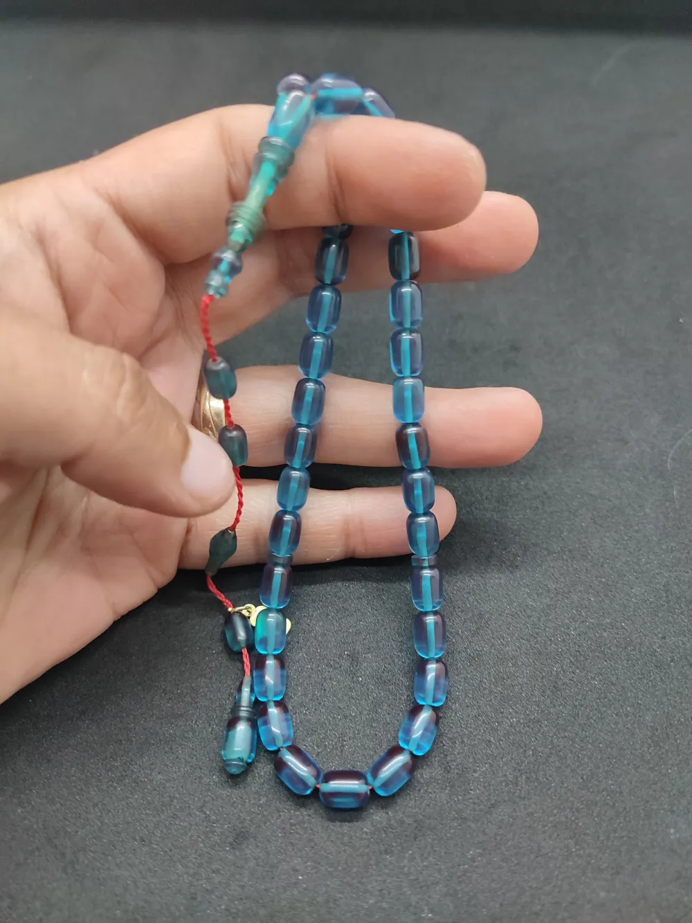 Furkan Gül Usta Eseri̇ El Boy İmame Halkalı Ateş-İ Kehri̇bar küçük resim 3