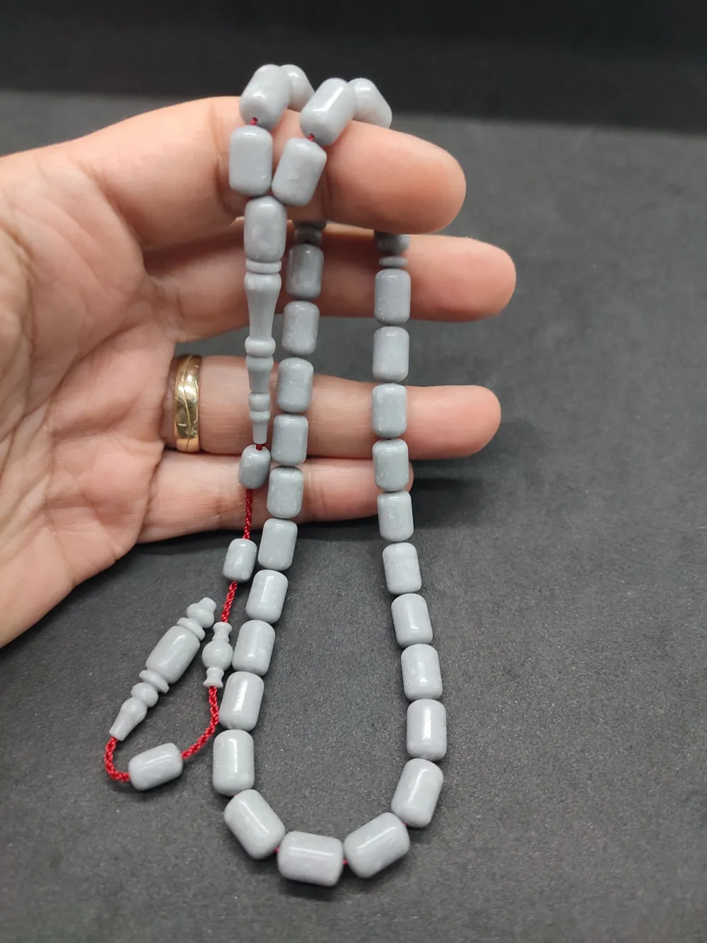 Yusuf Erden Usta İşi̇ İmzalı Halkalı İmame Cori̇an Mermer küçük resim 5