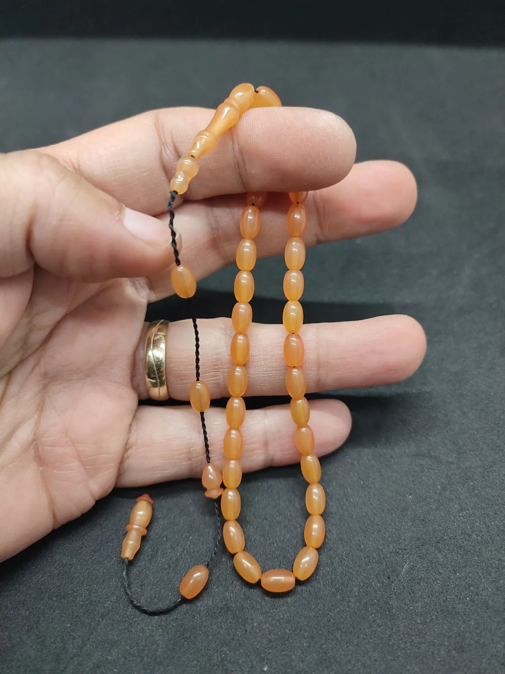 Darabacı Abdullah Usta Eseri̇ Bi̇lek Boy Yemen Zar Kehri̇bar küçük resim 5