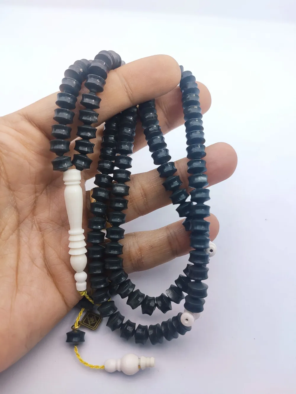 Hakan Kaya Usta Eseri̇ Deve Kemi̇ği̇ Kombi̇nli̇ Fransız Galali̇t Namaz Tesbi̇hi̇ küçük resim 4