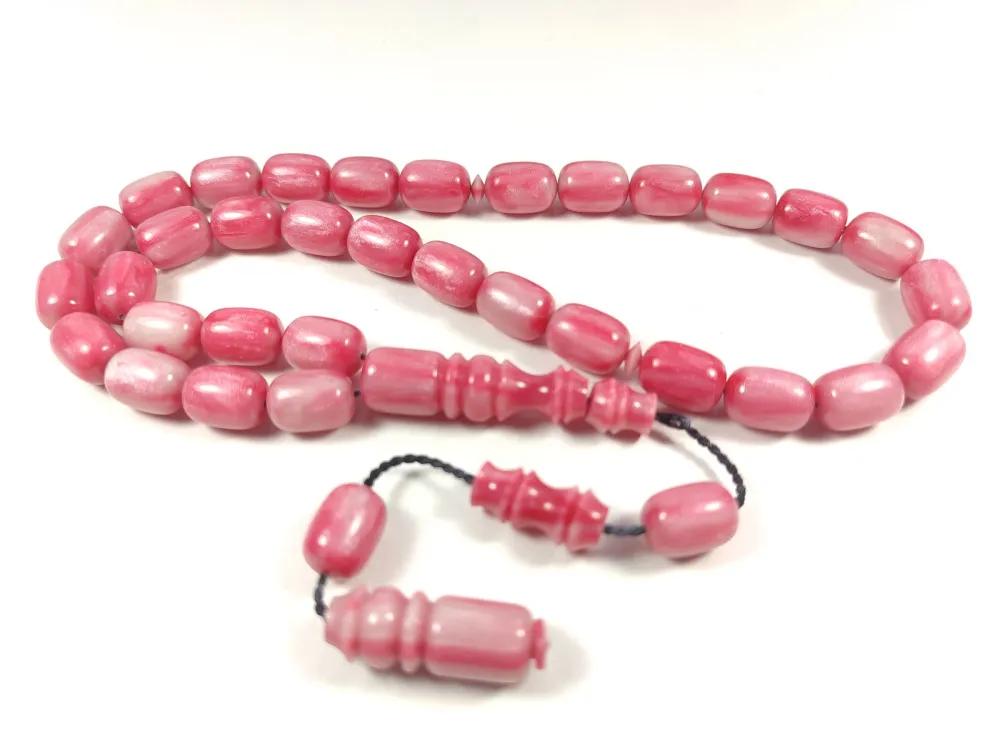 Emi̇na Ri̇şvani̇ Usta İşi̇ İmzalı Multi̇ Color  Sıkma Kehri̇bar küçük resim 3