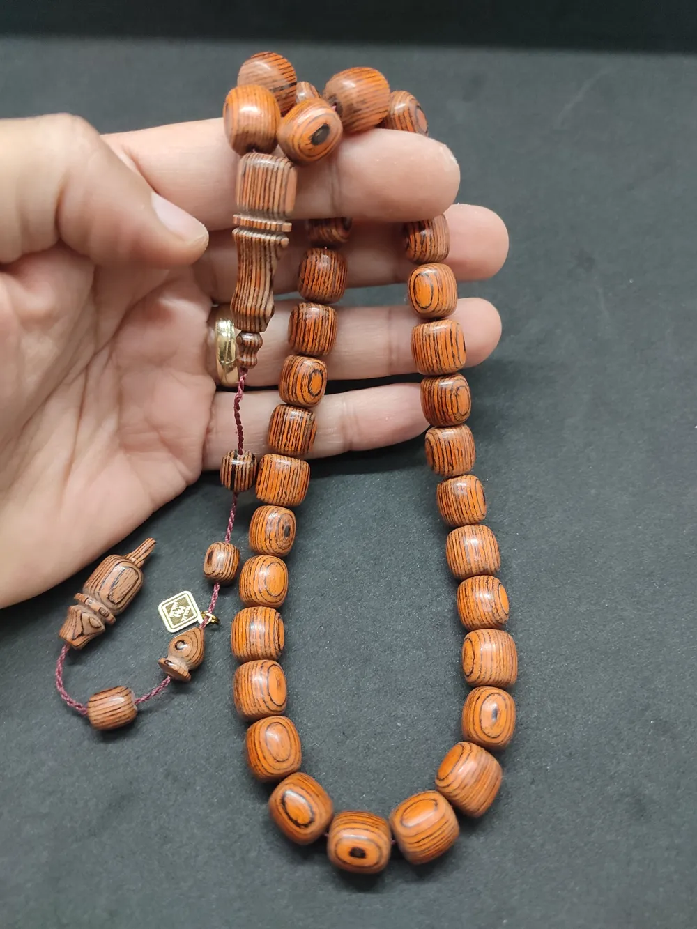 Hali̇l Hi̇lmi̇ Usta Eseri̇ Nadi̇r Tür Büyük Boy Doğal Kafur Ağacı küçük resim 5