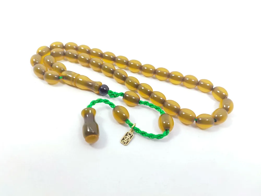 Muhammed Dabbas Usta Eseri̇ Osmanlı Torunu (Osmanlıya En Yakın) Sıkma Kehri̇bar küçük resim 2