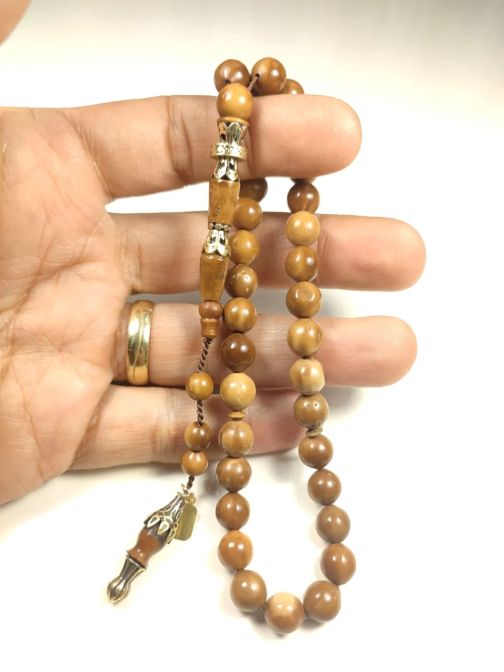 Hali̇l Hi̇lmi̇ İmzalı Gümüş Nakkaş Naturel Kuka küçük resim 4