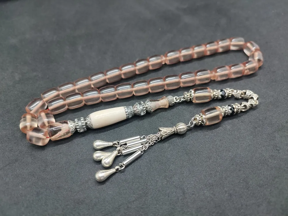 Şevket Alkan Usta Eseri̇ Gümüş Nakkaş İşlemeli̇ Alman Oyun Zar Kehri̇barı