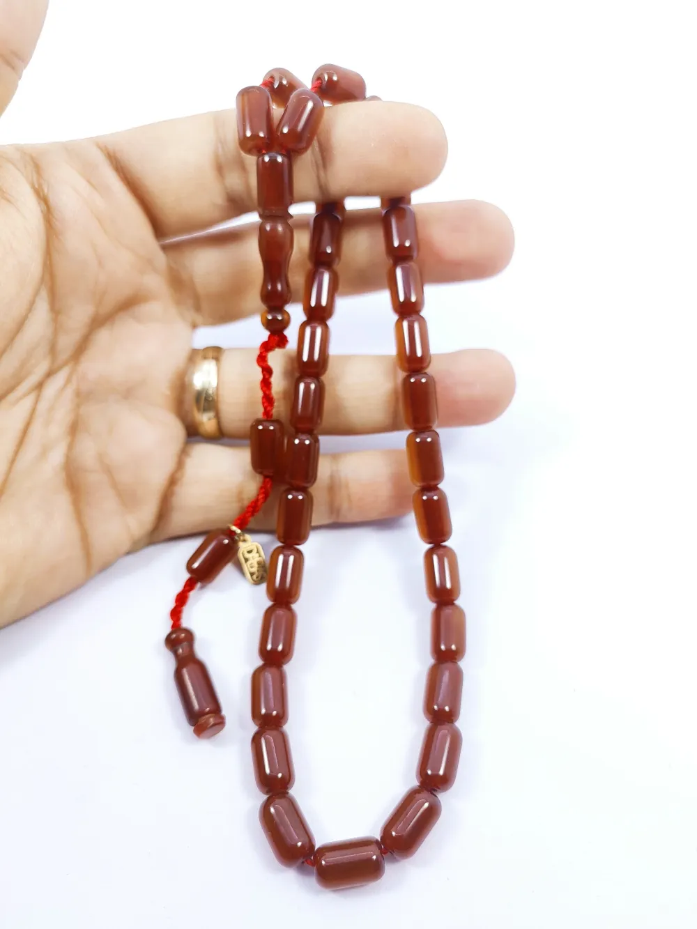 Muhammed Dabbas Usta Eseri̇ Osmanlı Torunu (Osmanlıya En Yakın) Sıkma Kehri̇bar küçük resim 4