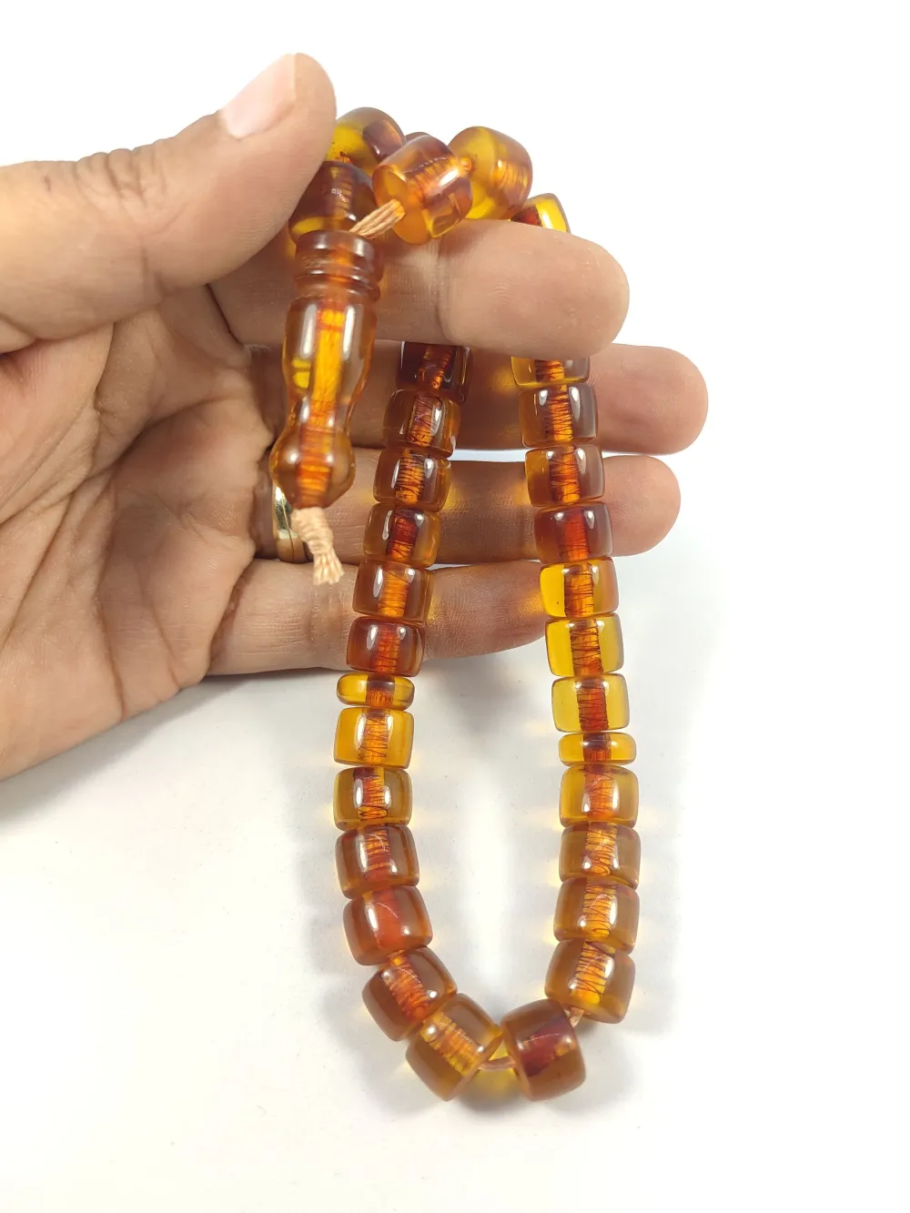 Başka Yerde Yok!!! Kelle Boy 48 Gr. Şeffaf Eski̇ İran Necef Baga küçük resim 5