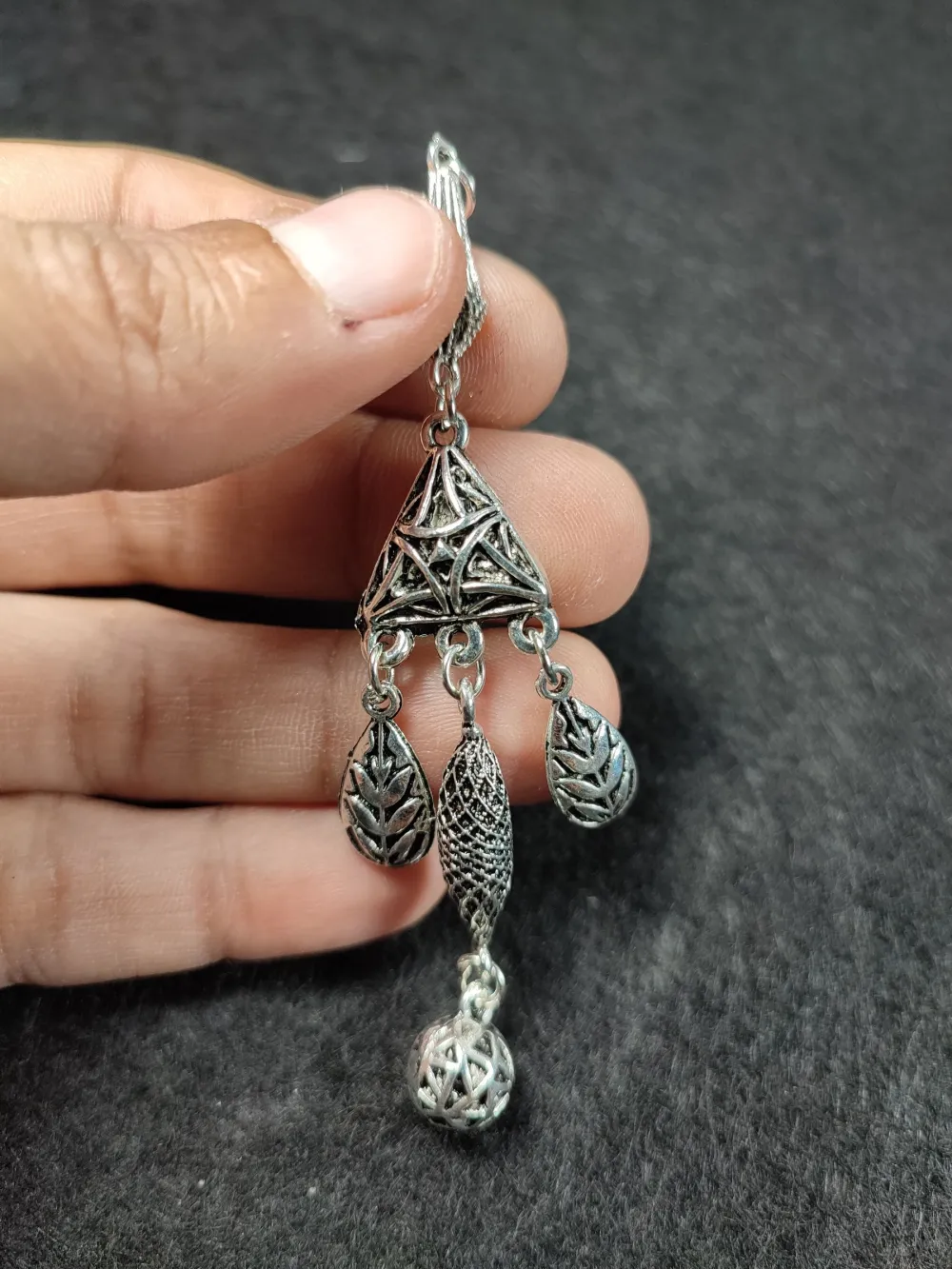 Alman Gümüş Tesbi̇h Püskülü küçük resim 3