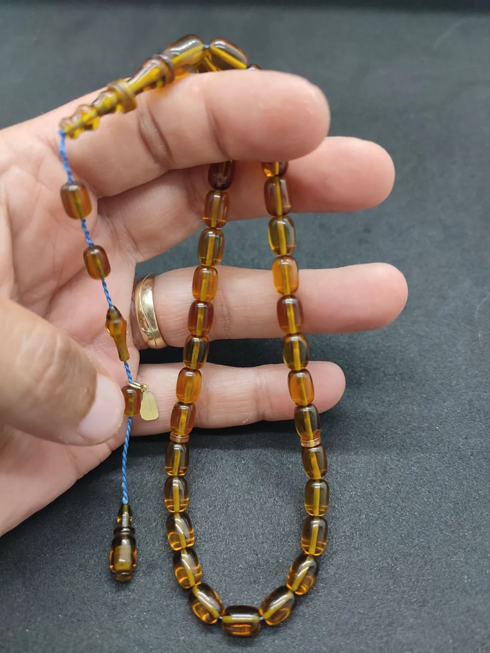 Furkan Gül Usta Eseri̇ El Boy İmame Halkalı Sıkma Kehri̇bar