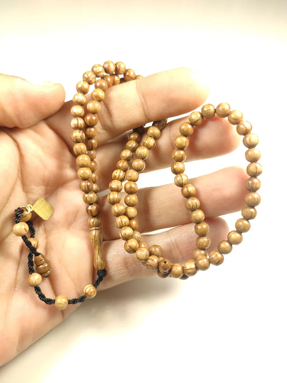 Hali̇l Hi̇lmi̇ Usta Eseri̇ El Boy Kıng Agatıs Ağacı Namaz Tesbi̇hi̇ küçük resim 4