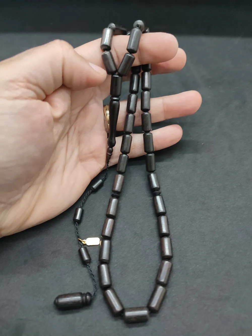 Mustafa Uysal Usta Eseri̇ İri̇ Boy Abanoz Ağacı küçük resim 5