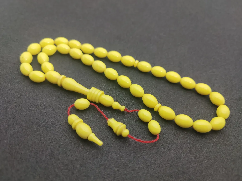 Ahmet Eryılmaz Usta Eseri̇ 0.6 Deli̇m İmame Halkalı Aykırı Renk Sıkma Kehri̇bar küçük resim 3