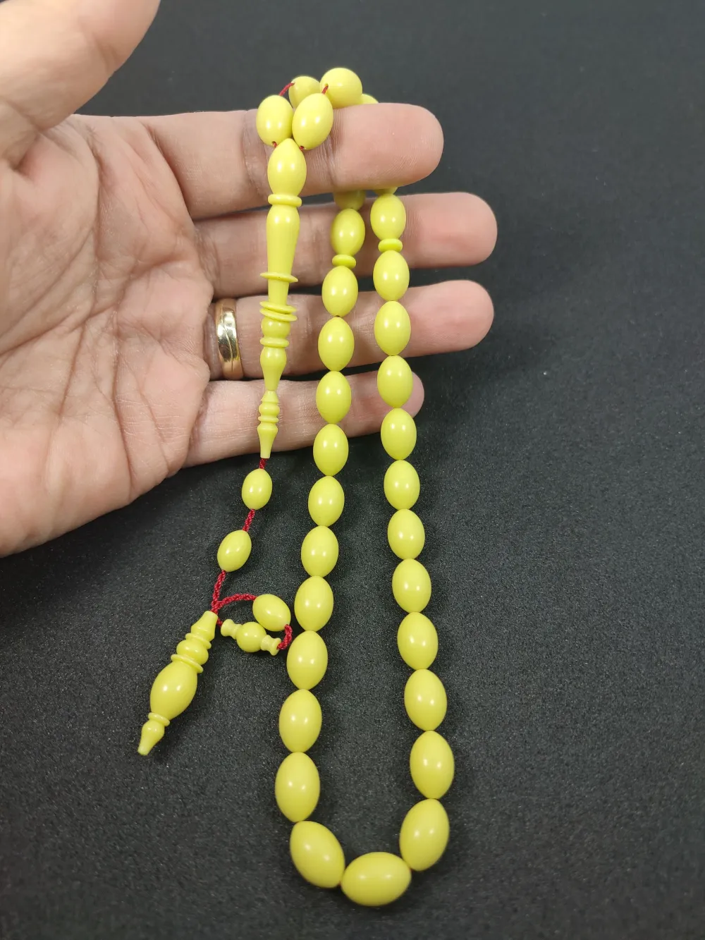 Yusuf Erden Usta İşi̇ İmzalı Halkalı İmame Cori̇an Mermer küçük resim 4