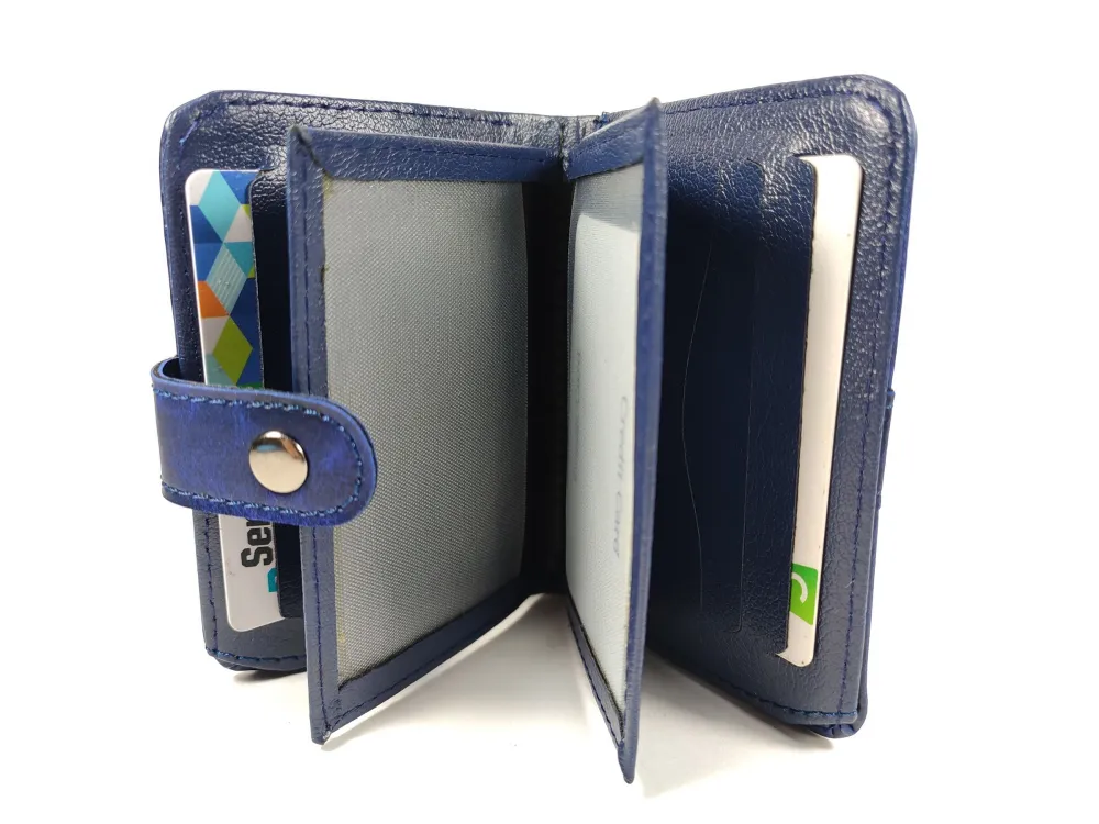 Hedi̇ye Kutulu Şık Deri̇ Cüzdan Kartlık Ve Kağıt Para Bölmeli̇ küçük resim 2