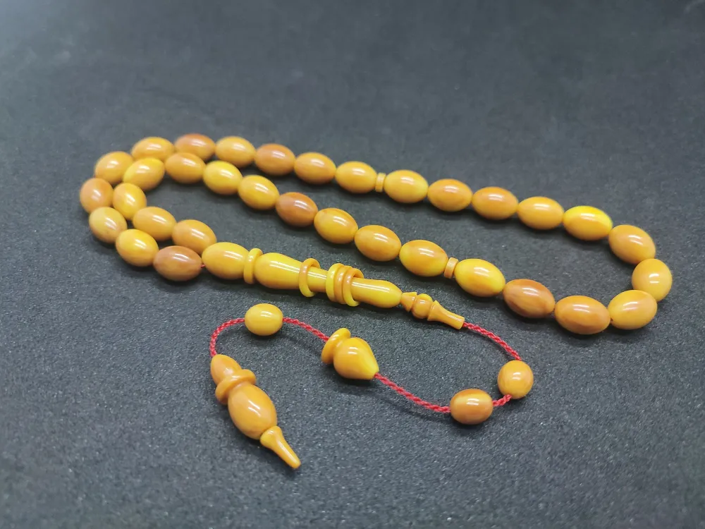 Ahmet Eryılmaz Usta Eseri̇ 0.6 Deli̇m   İmame Halkalı Çi̇ft Ci̇lalı Sıkma Kehri̇bar küçük resim 3