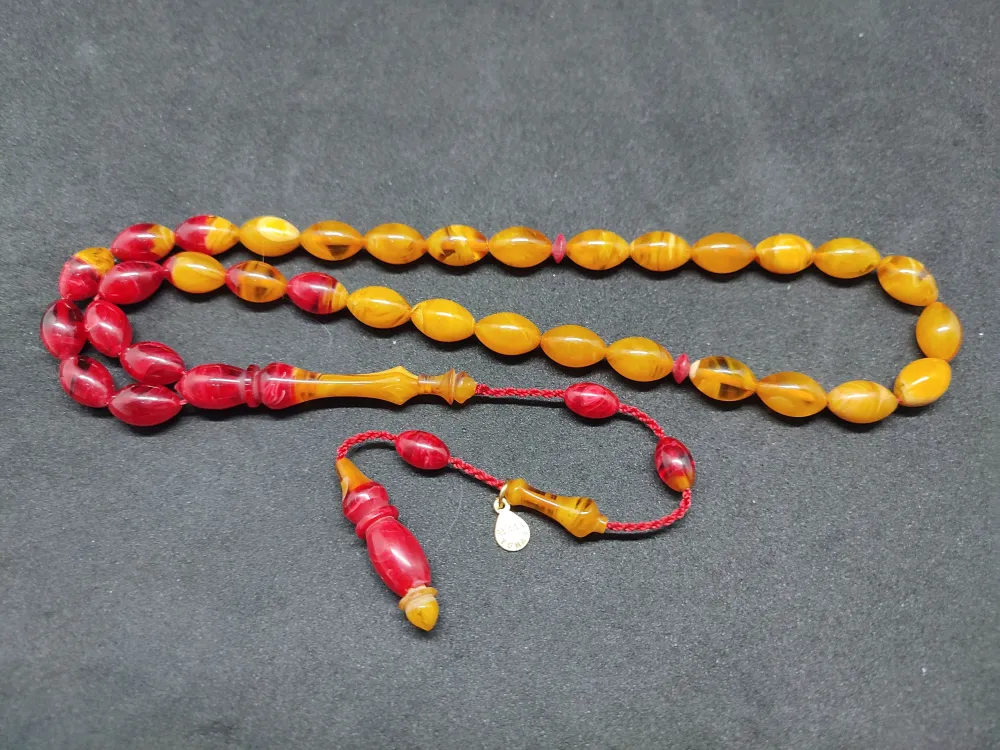 Ayhan Turan Usta Eseri̇ Ful Hare Ful Damar Eski̇ 0.6 Mm Deli̇m Sıkma Kehri̇bar küçük resim 2