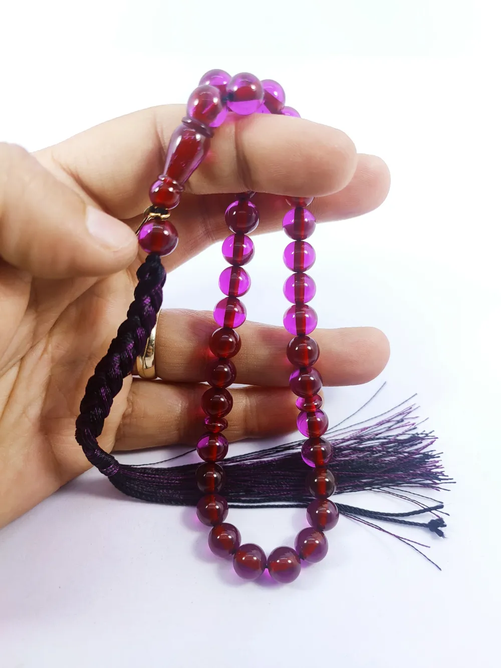 Junai̇d Hasan Usta Eseri̇ Eski̇ Usul Çalışılmış El Boy Necef küçük resim 4