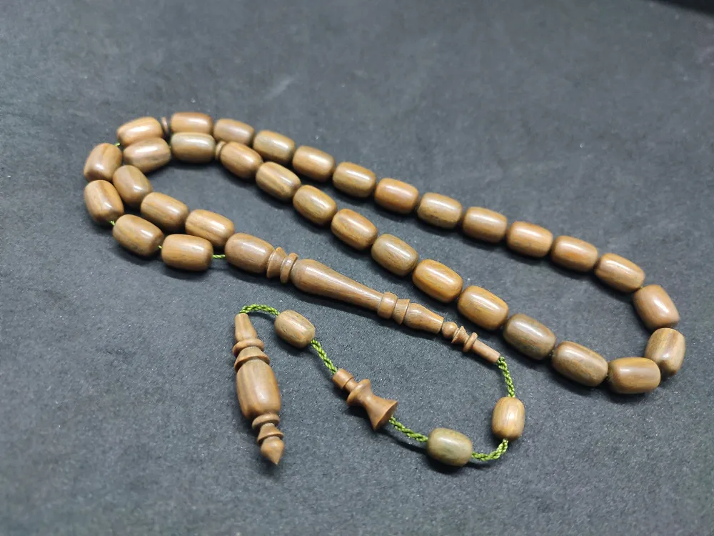 Efsane Usta Muhammed Erden Usta İşi̇ İmzalı Yeşi̇l Pelesenk küçük resim 2