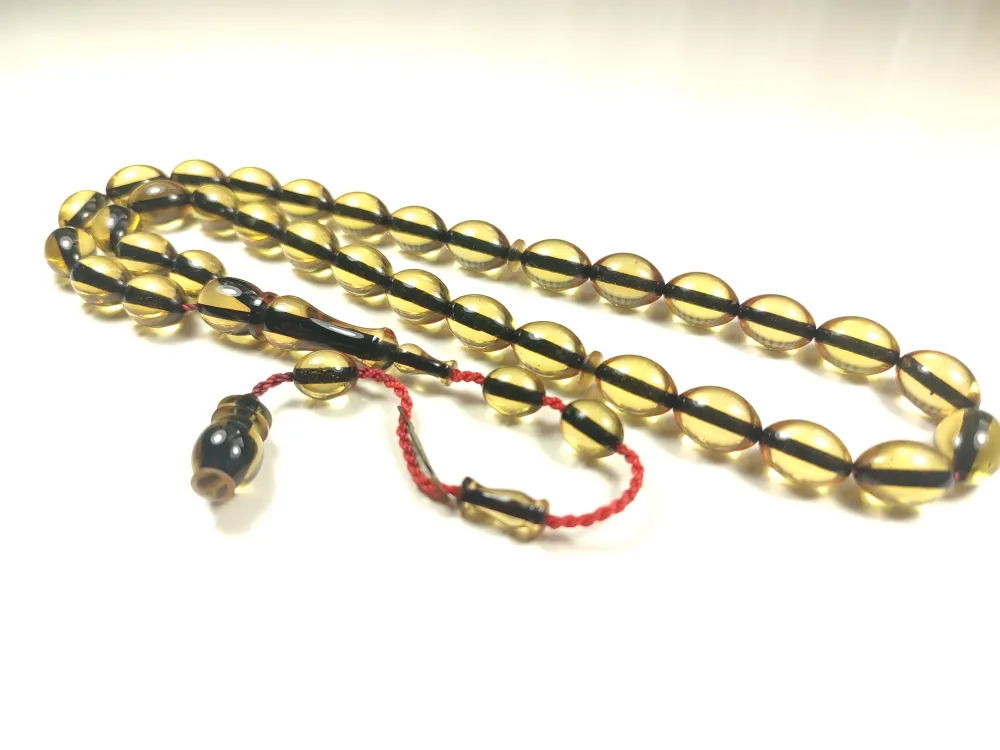 Ahmet Emi̇n Usta Eseri̇ Kuru Torna El Ci̇lalı Sıkma Kehri̇bar küçük resim 3