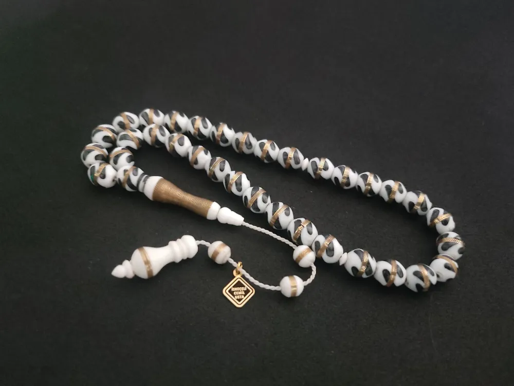 İskeçeli̇ Cemi̇l Usta Eseri̇ Gümüş Sarmal Mi̇neli̇ Deve Kemi̇ği̇