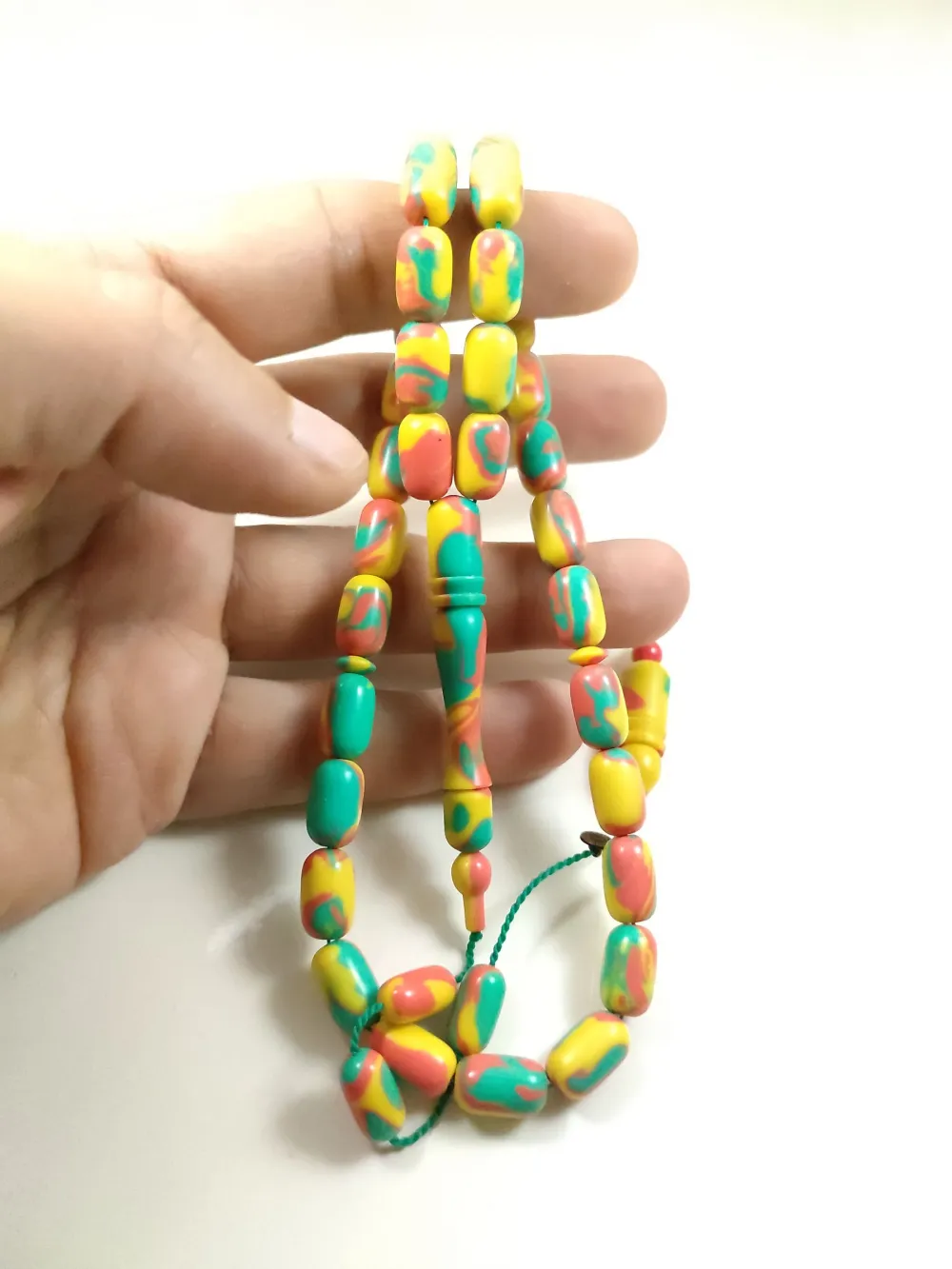 Fati̇h Erbabacan Usta İşi̇ İmzalı Mühürlü  Ari̇zona Fi̇ruze küçük resim 4