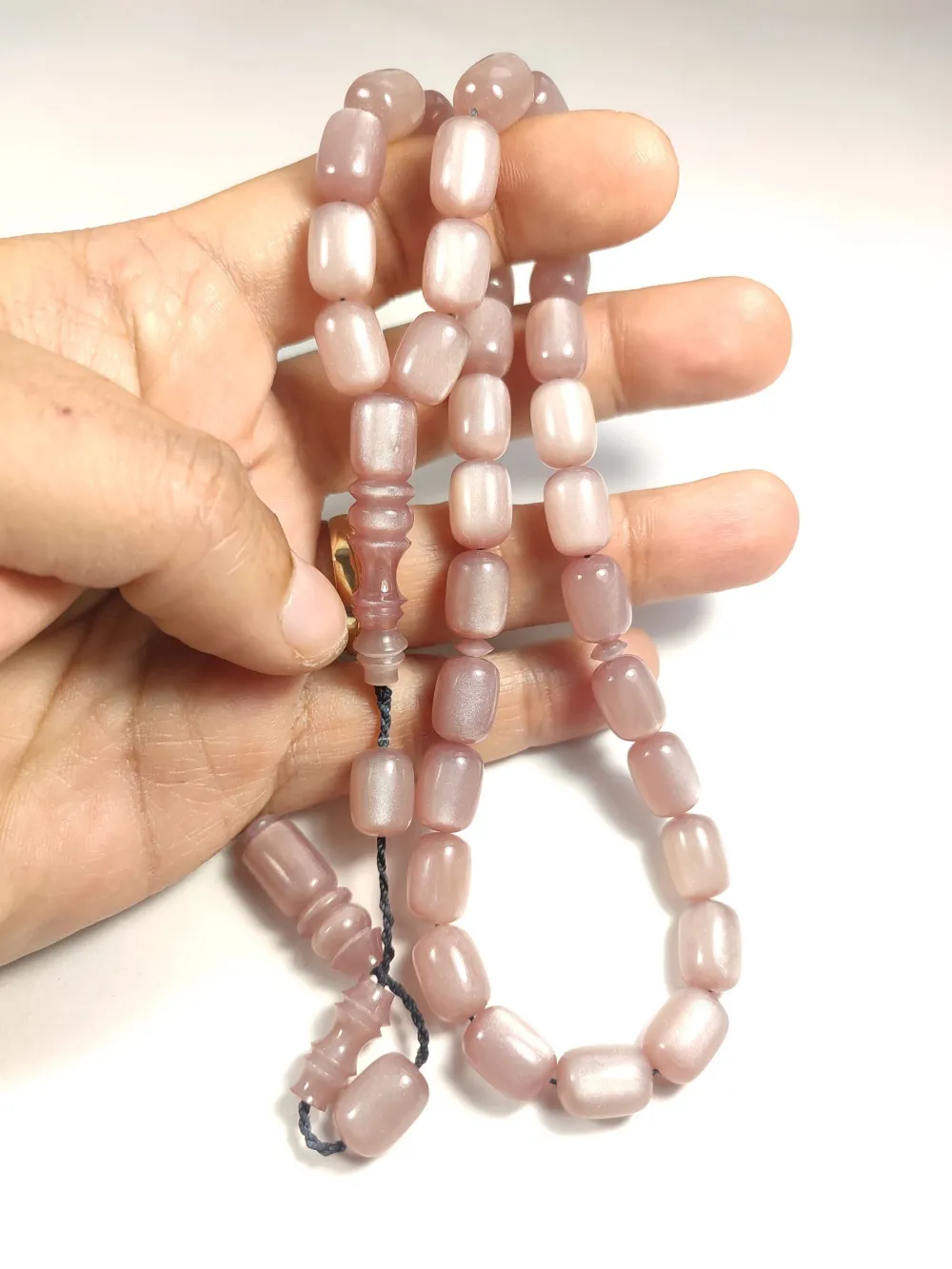 Emi̇na Ri̇şvani̇ Usta İşi̇ İmzalı Multi̇ Color  Sıkma Kehri̇bar küçük resim 5