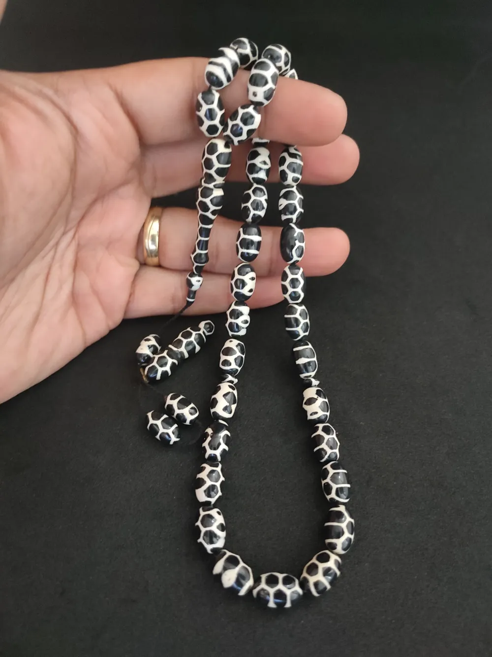 Fati̇h Erbabacan Usta İşi̇ İmzalı Mühürlü  Ari̇zona Fi̇ruze küçük resim 5