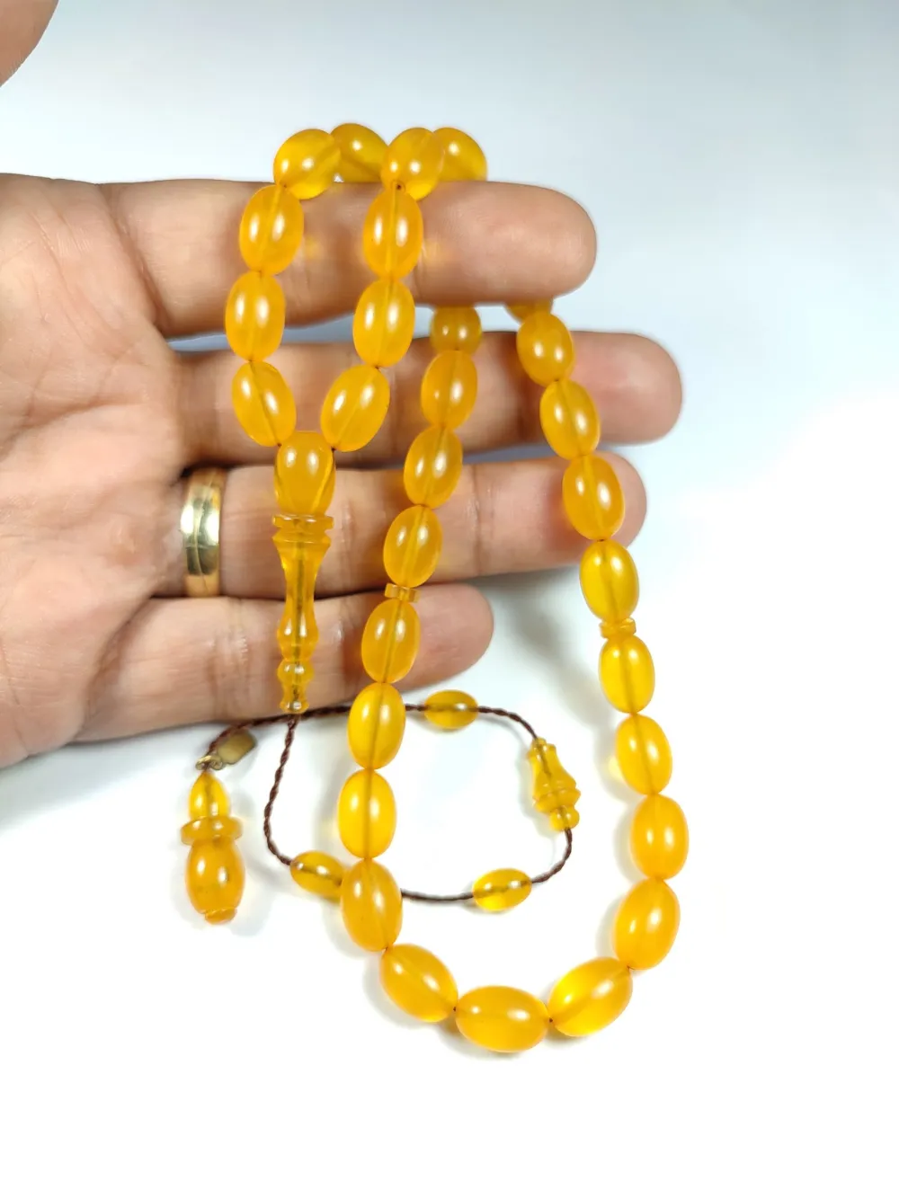 Ayhan Turan Usta İşi̇ İmzalı  Sıkma Kehri̇bar küçük resim 5