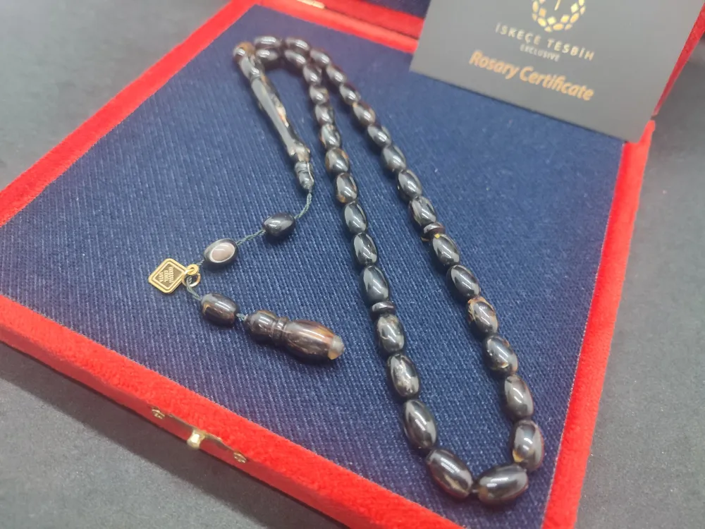 Hakan Kaya Usta Eseri̇ Vıp Kutulu 19.15 Gr. Yusur-İ (Si̇yah Mercan)