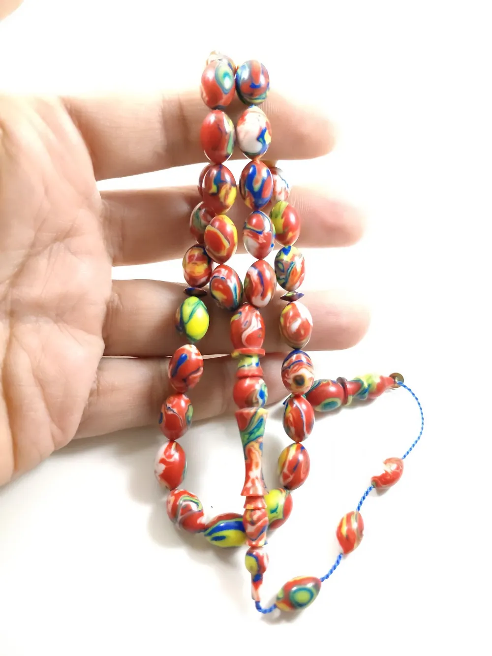 Fati̇h Erbabacan Usta İşi̇ İmzalı Mühürlü  Ari̇zona Fi̇ruze küçük resim 5