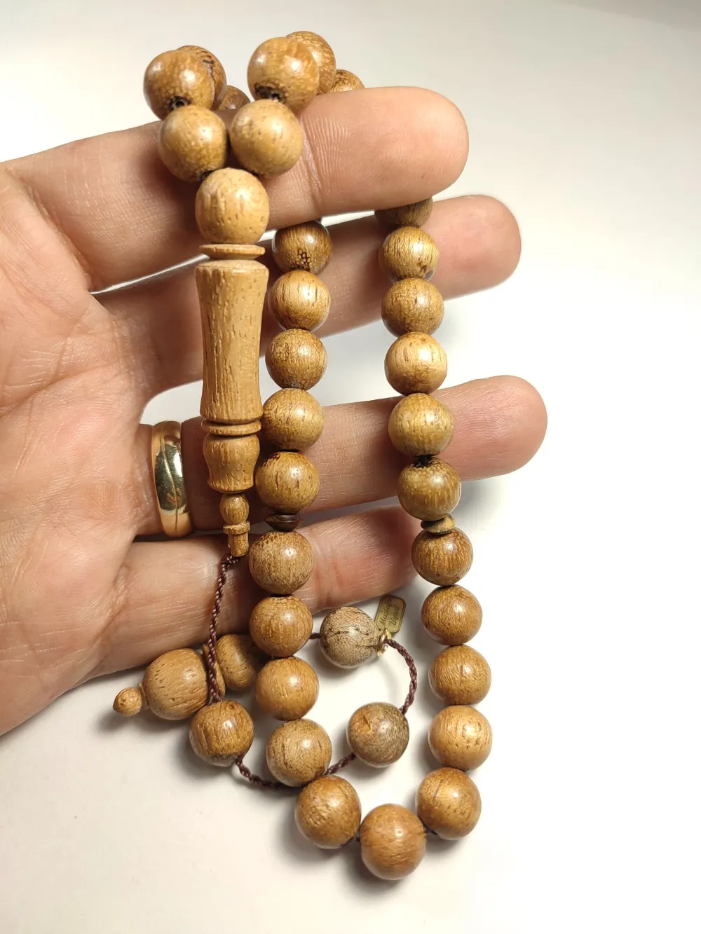 İskeçeli̇ Cemi̇l Usta İşi̇ İmzalı Afri̇ka Ovengol Ağacı küçük resim 4