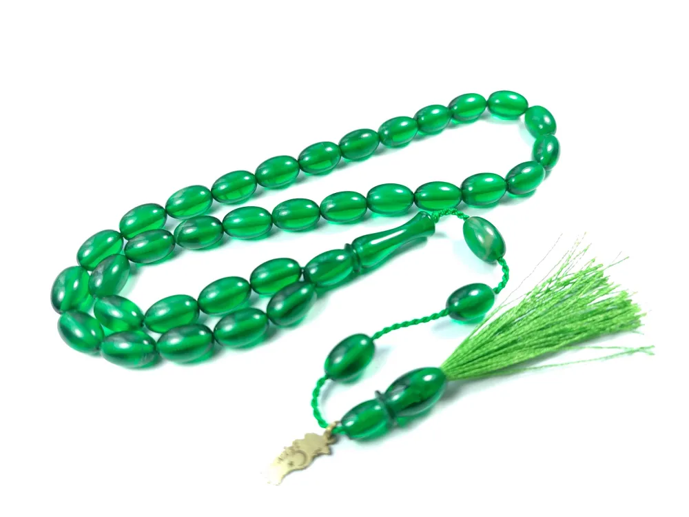 Ebu Zeyn Usta İşi̇ İmzalı Mühürlü Sıkma Kehri̇bar küçük resim 3