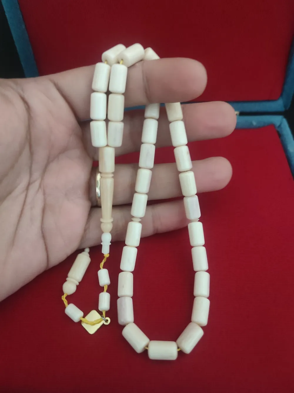 Başka Yerde Yok!!!İskeçeli̇ Cemi̇l Usta Eseri̇ 32.09 Gr. Zürafa Kemi̇ği̇ küçük resim 4