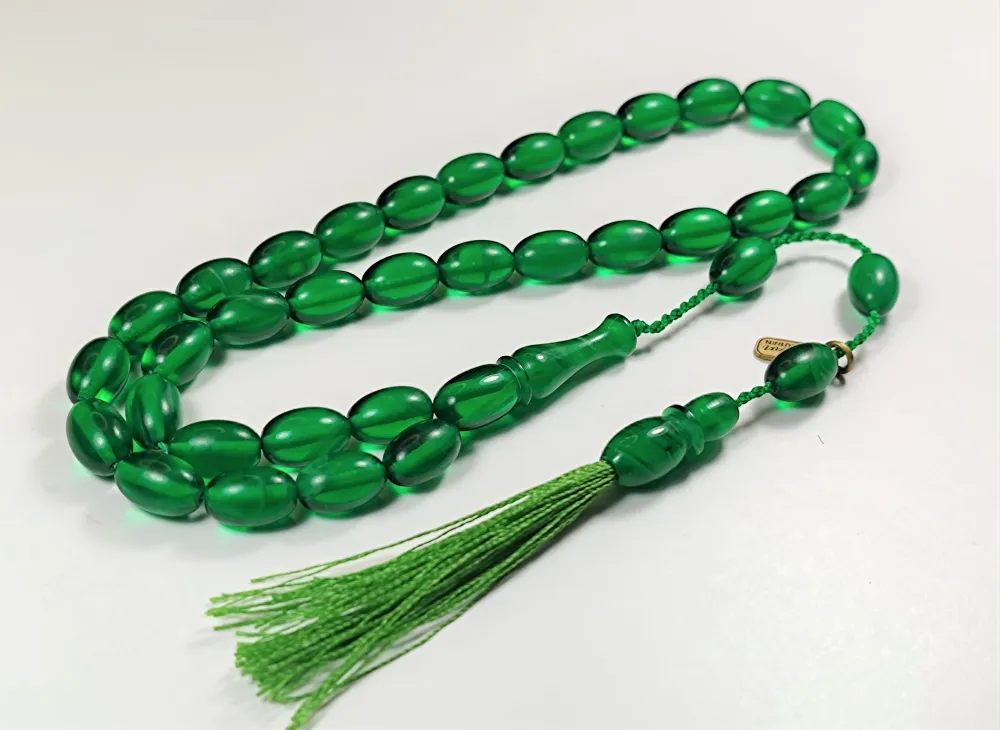 Ayhan Turan Usta İşi̇ İmzalı Mühürlü Sıkma Kehri̇bar küçük resim 3