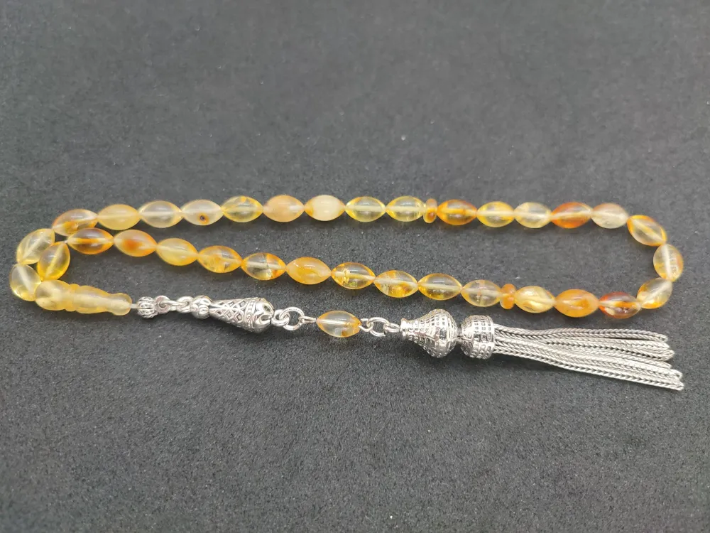 Kaçkar Usta Eseri̇ 9.40 Gr 475 Ayar Gümüş Püsküllü 7.00 Gr Mat Kaya Damla Kopyası küçük resim 2